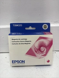Epson TO54320 Magenta Ink Cartridge new Unopened - Picture 1 of 3