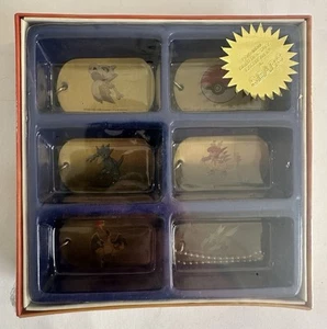 SEARS Exclusive POKEMON Collectible Dog Tags Box Set 1999 Nintendo - Picture 1 of 6