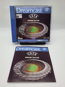 UEFA Dream Soccer Sega Dreamcast OVP + Anleitung *Blitzversand* CD Sehr Gut 