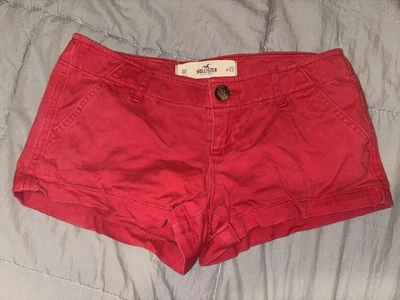 Red Hollister 短裤,尺寸 00,W23 — 第 1/2 张图片