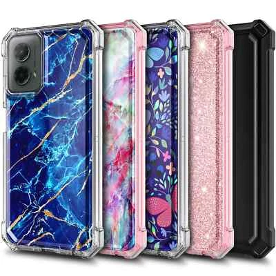 For Motorola Moto g POWER (2024) 5G, Case Full Body Cover + Screen Protector - Image 1 of 4