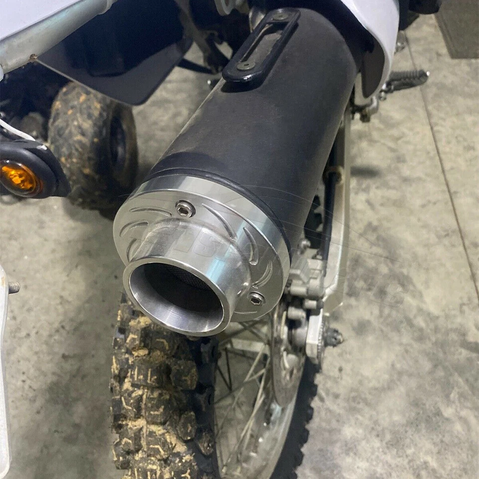 Punta de escape eléctrico con protector de pantalla para Suzuki 00-17 DRZ250 / 00-24 DRZ400 Foto 1 de 4