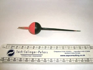 Vintage bobber.Old float fishing float.Vintage fishing float.Cork tapered wooden - Picture 1 of 6