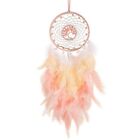  Catcher Hanging Ornament Decor Handmade LED Lights  Feather Healing6644