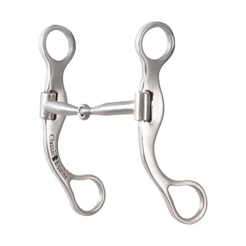 LVRB2 Classic Equine Les Vogt Power Rater Shank Roping Bit with Chain