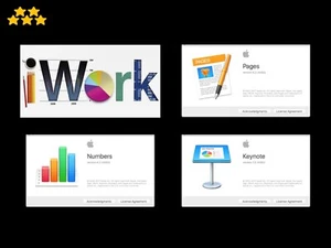 iWork 2017 (Pages, Numbers and Keynote) Instalator USB dla Mac OS Apple macOS - Zdjęcie 1 z 3