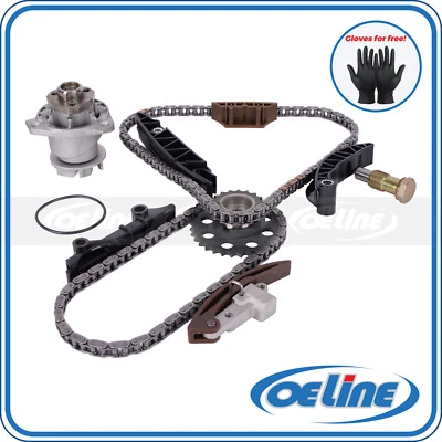 Kit de cadena de distribución bomba de agua para Volkswagen Touareg Passat 2007-2010 Audi Q7 3,6 L Foto 1 de 4