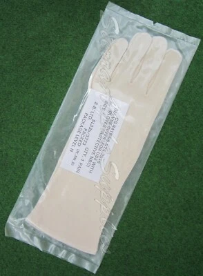 Guantes internos de emisión excedente del ejército británico para usar con guante de goma protector NBC Foto 1 de 4