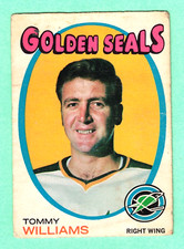 (1) TOMMY WILLIAMS  1971-72 O-PEE-CHEE # 31 SEALS CREASED CARD (I6438)
