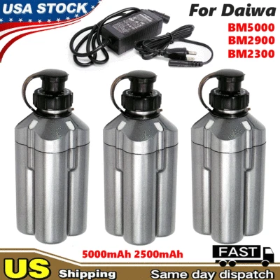 REPLACE DAIWA Daiwa Tanacom 750 1000 5Ah Electric Fishing Reel Battery Lithium-ion BM2300 2900