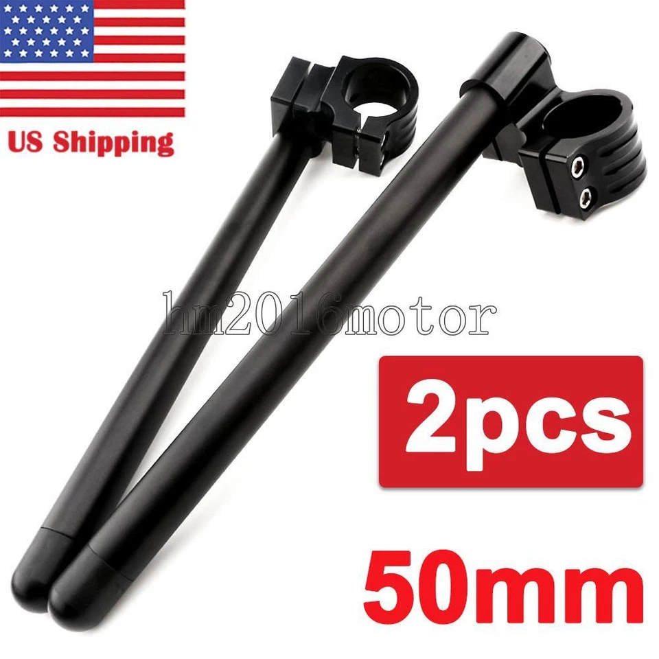 Manillar elevador universal CNC de 50 mm con clip de 1" para Suzuki GSXR 1000 600 750 W Foto 1 de 4