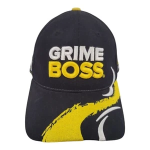 MainGate NHRA Grime Boss Drag Racing Black Yellow Adjustable Hat One Size - Picture 1 of 12