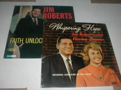 Jim Roberts Norma Zimmer SACRED WORD Faith 2 LP Lot SEALED Gospel Lawrence Welk Foto 1 de 4