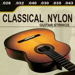 6 Corde di Nylon per Chitarra Classica Strumenti Musicali String Guitar M03 - Bild 1 von 6