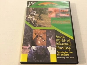 Eye Level Bucks / Secret World Of Whitetail Hunting Rare DVD, Deer Bowhunting - Picture 1 of 4