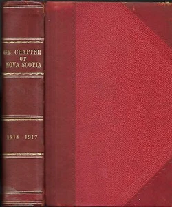 Proceedings of the Grand Chapter. Masons of Nova Scotia. Truro, N,.S. 1914. - Imagen 1 de 2
