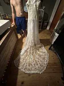 Wedding Dress Size 1 New - Picture 1 of 6