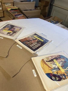 Lote de 120 INTERLAND, ERIKSON, Folkes página de revista completa cómics dibujos animados arte - Imagen 1 de 4