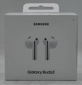 WHITE SAMSUNG GALAXY BUDS 3 WIRELESS EARBUDS (SM-R530NZWAXAR) #133421# - Photo 1 sur 5