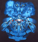 T-shirt Sturgis The Legend Lives On Wolves moto crâne motards 2011 PETIT