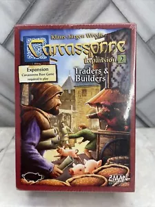 Carcassonne 2.0 Traders & Builders Expansion #2 Board Game Z-Man Games ZMG 78102 - Picture 1 of 6