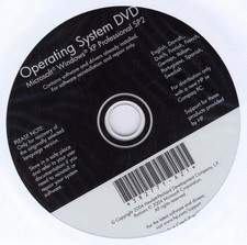 DVD Systeme d'exploitation Windows XP professional SP2 for HP Compaq - NEUF NEW