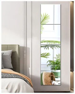 Klebespiegel Glas Spiegelfliesen Selbstklebend 30x30cm 4 Stücke Spiegel zum K... - Bild 1 von 7