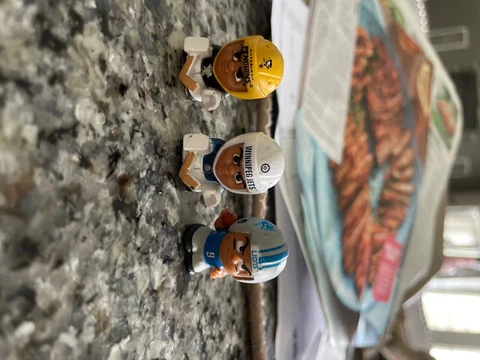 nhl teenymates teams are penguins and jets plus Matthew stafford lions edition Cover