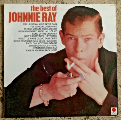THE BEST OF JOHNNIE RAY UK 1983 SPOT COMP VINYL LP RECORD💥MINT - Image 1 of 2