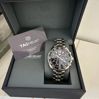 TAG HEUER Formula 1 Chronograph Ayrton Senna CAZ1015BA0883 Watch Edition II - Image 1 of 4