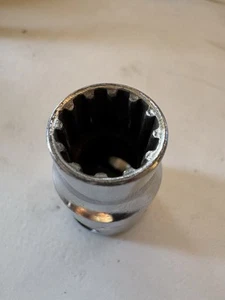 Snap On 3/8" Drive 3/8" Spline Shallow Socket FES120 MINT - Picture 1 of 5