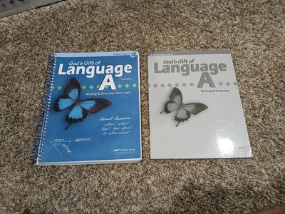 Abeka Language A Grammar And Writing 3th Edition Fourth grade - Image 1 of 4