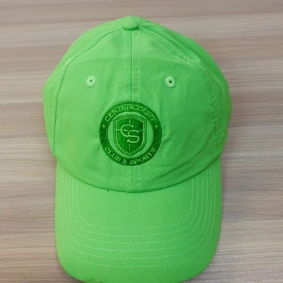 Centercourt Clubs Sports Hat S Fresh Green Golf Tennis Performance Cap ANTIGUA - Image 1 of 4
