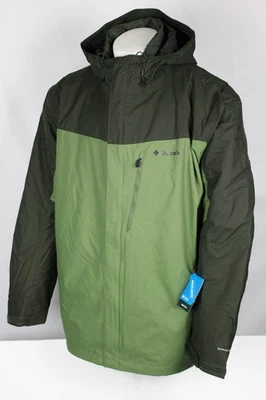 Columbia Men's Whirlibird V Interchange 3 in 1 Hooded Ski Jacket Green WS9191 - Image 1 of 4