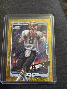 2024 Topps Cosmic Chrome - Archie Manning #64 Gold Interstellar Refractor /50 - Bild 1 von 1