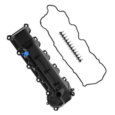 Black Valve Cover for Dodge Ram 1500 Durango Dakota 4.7L V8 2008-2013 53022139AB - Image 1 of 4