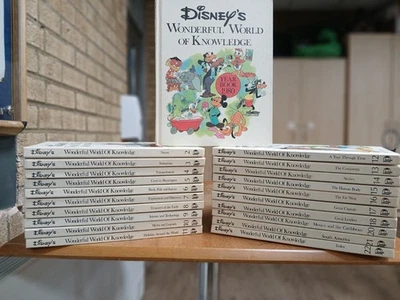 Disney Wonderful World of Knowledge Books , Almost complete set + 1980 Yearbook - Image 1 of 4