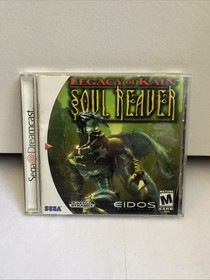 Legacy of Kain: Soul Reaver for Sega Dreamcast Complete CIB - Great Disk!
