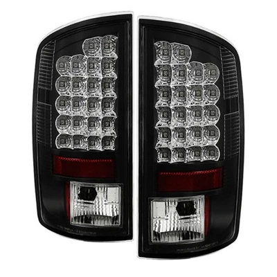 Spyder 5002556 fits Dodge 02-06 Ram 1500/Ram 2500/3500 03-06 LED Tail Light Bla - Imagem 1 de 4