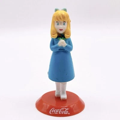 Clara Heidi Girl of the Alps Mini Figur Maskottchen Coca Cola Japan Vintage S... - Bild 1 von 4