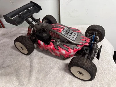 1/8 Ofna nitro rc buggy with extras - Image 1 of 4