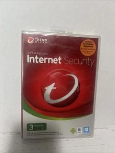 Trend Micro Titanium Internet Security 3 Devices Apple Windows Android 2013-NEW - Picture 1 of 4