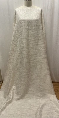 Rare Find Exquisite Raw Silk Champagne Gold Lurex Fabric 2 Yards7" Long 56" Wide - Image 1 of 4