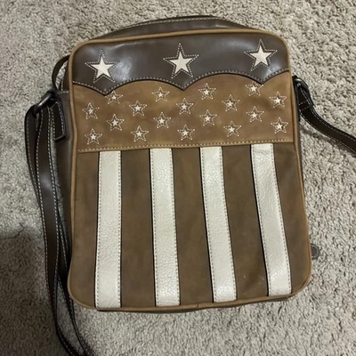 Bolso de Hombro Blazing Rocks Temático Patriótico Funda con Cremallera Lateral Foto 1 de 4