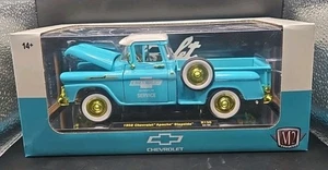 M2 1:24 Chase 1958 Chevrolet Apache Stepside Task Force M2 Macchine 40300-130 A - Foto 1 di 7