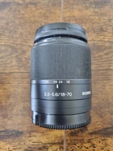 Sony DT 18-70mm F3.5-5.6 Macro Standard Zoom Lens for Sony A Mount Cameras - Picture 1 of 5