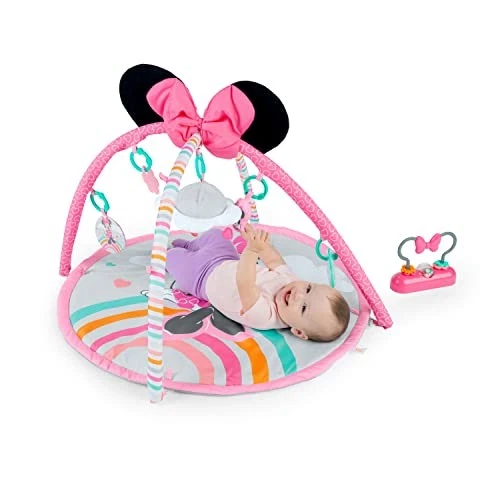 Bright Starts Disney Baby Minnie Mouse Flor Bestias Actividad Gimnasio - Rosa Foto 1 de 4