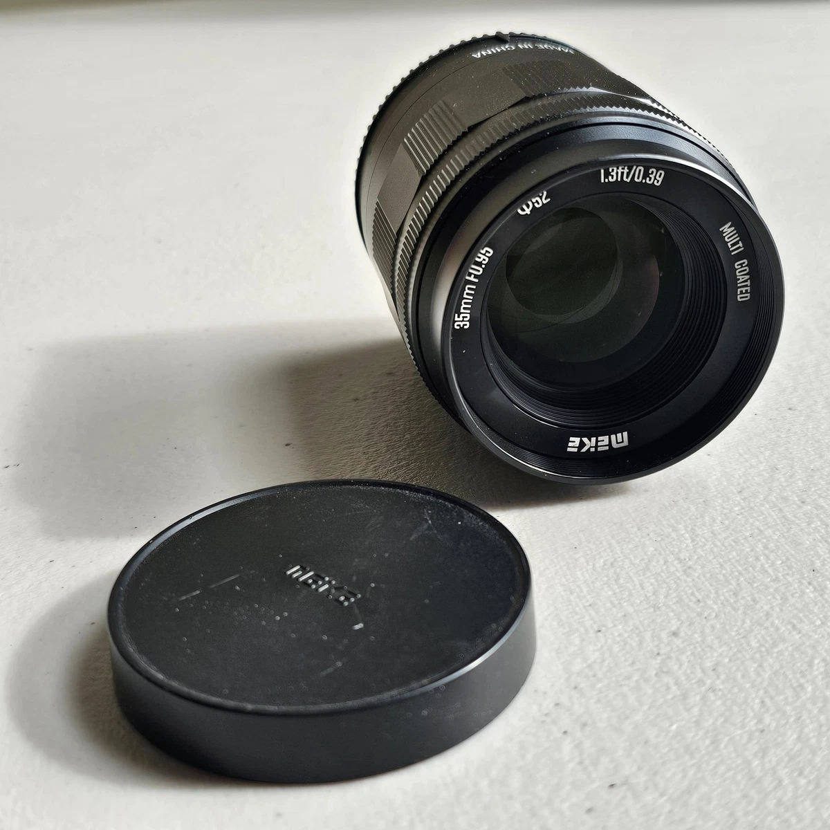 Meike 35mm T2.2 Cine Objektiv Für Fuji X – Manuell, 77mm Filtergewinde