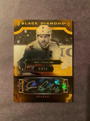 "Автограф 2017–18 Black Diamond JOE PAVELSKI ""Pure Black"" /99!" Красота! - Изображение 1 из 2
