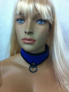 Peitsche Smart Halsband lila Neopren Cosplay Länge anpassen 11 1/2" bis 17 1/2" - Bild 1 von 1
